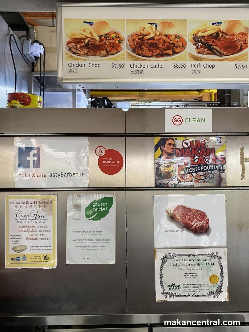 Food Stall Menu and Awards
