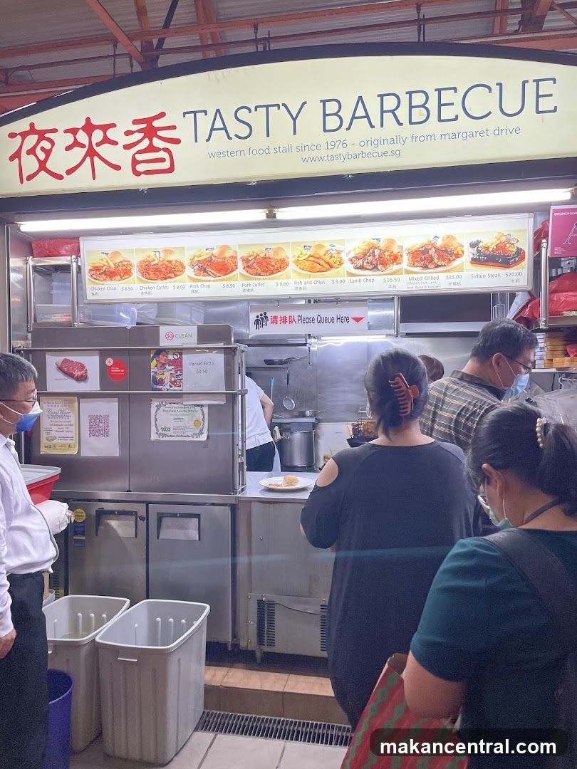 Tasty Barbecue Stall