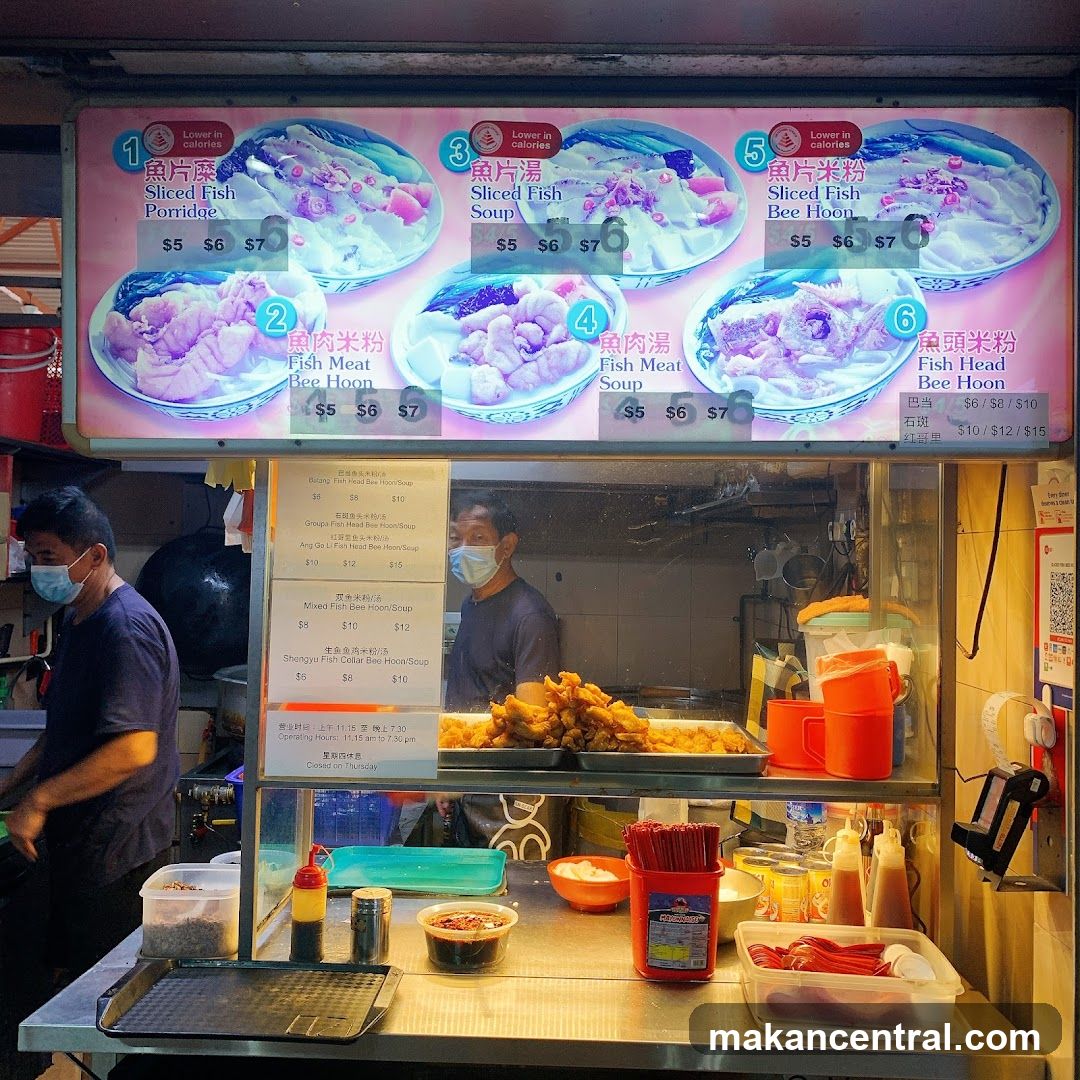 Fish Porridge and Soup Stall