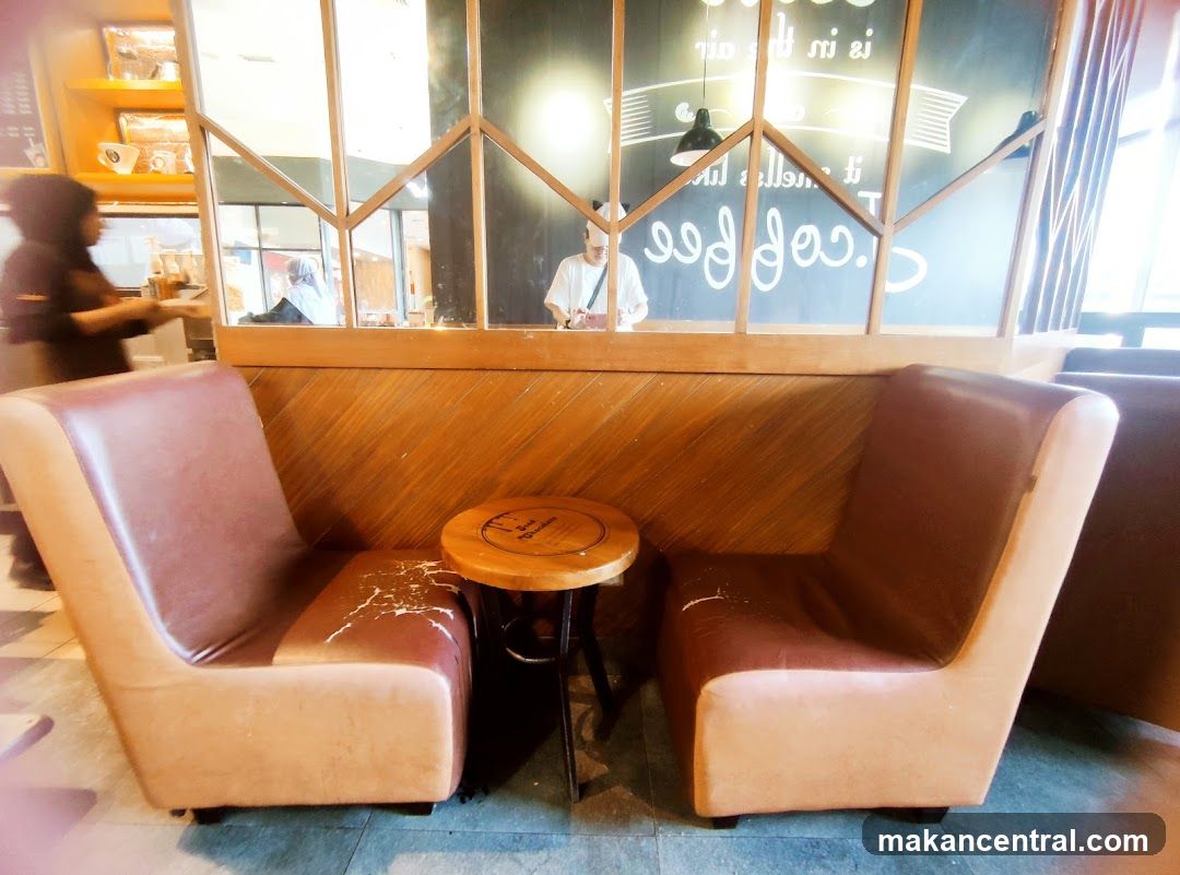 Coffee Shop Seating Area