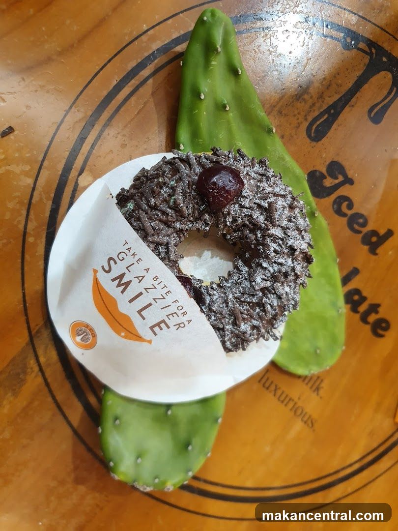 Donut with Cactus