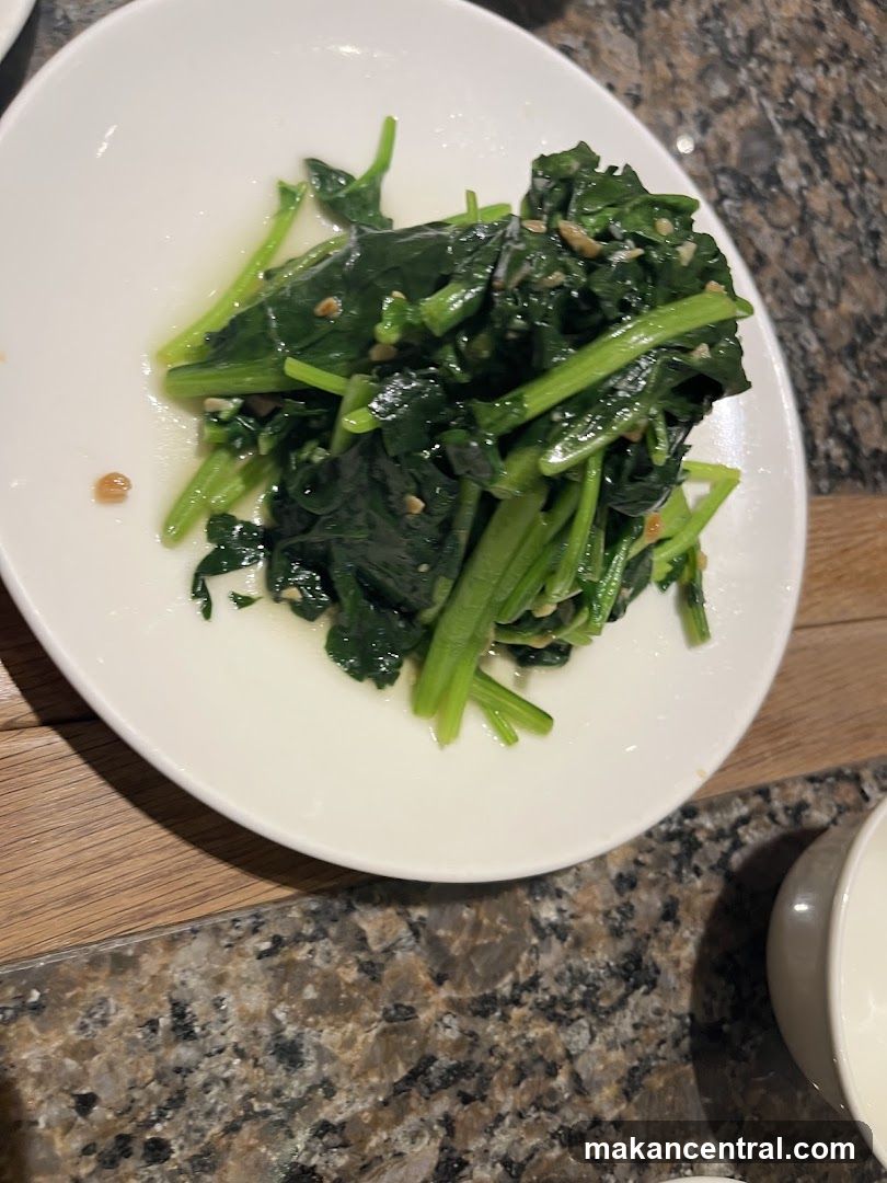 Sautéed Spinach