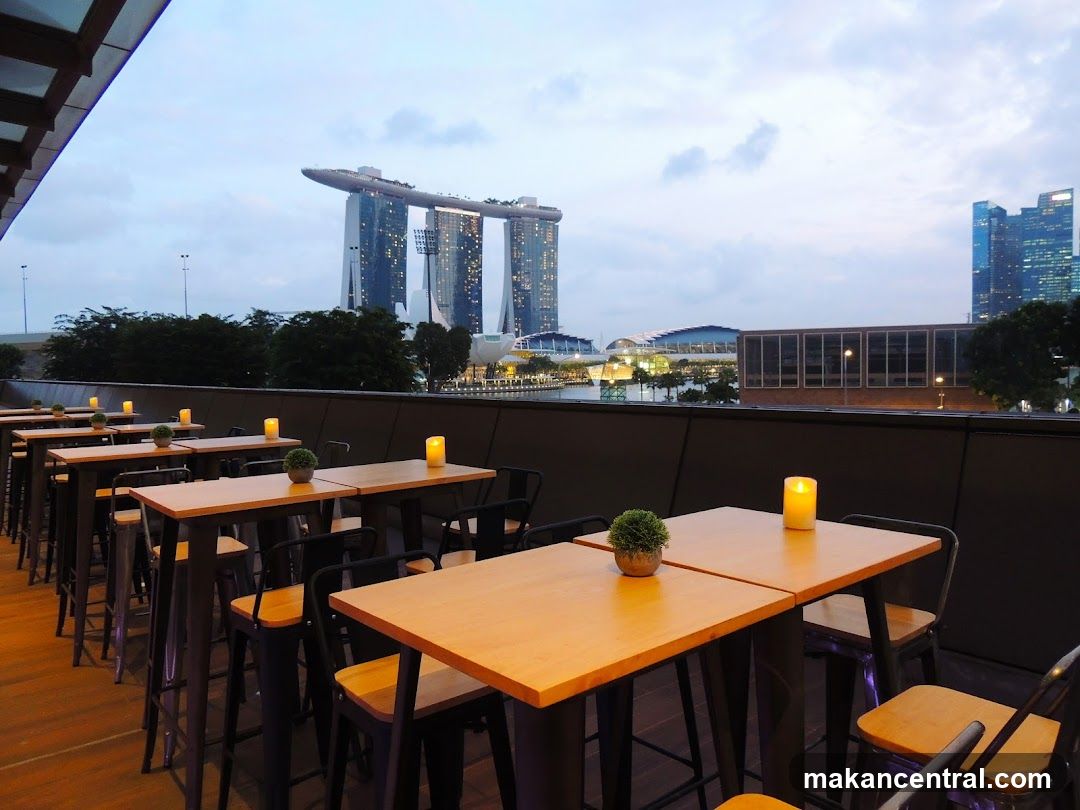 Outdoor Seating with City View