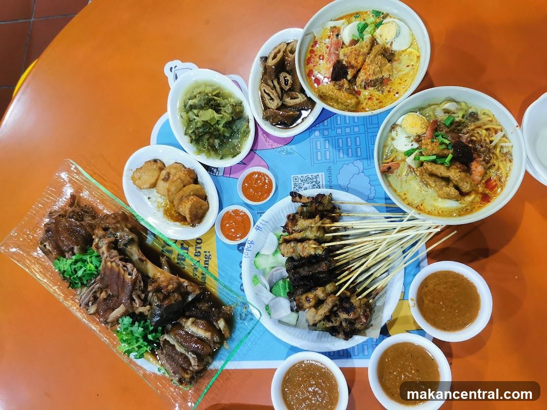 Assortment of Malaysian Dishes