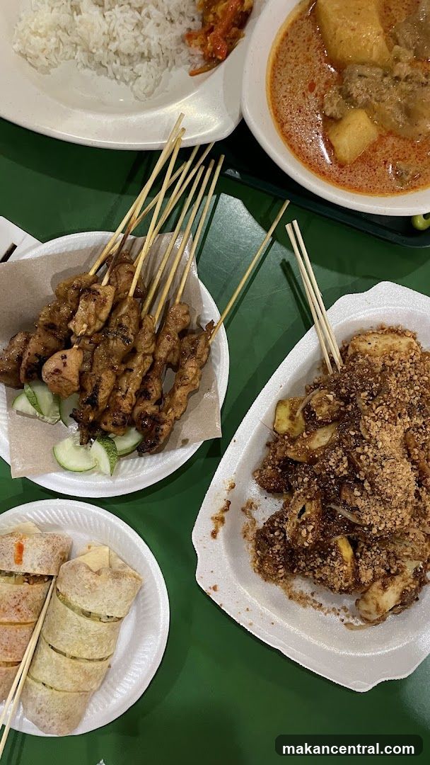 Assortment of Malaysian Street Food
