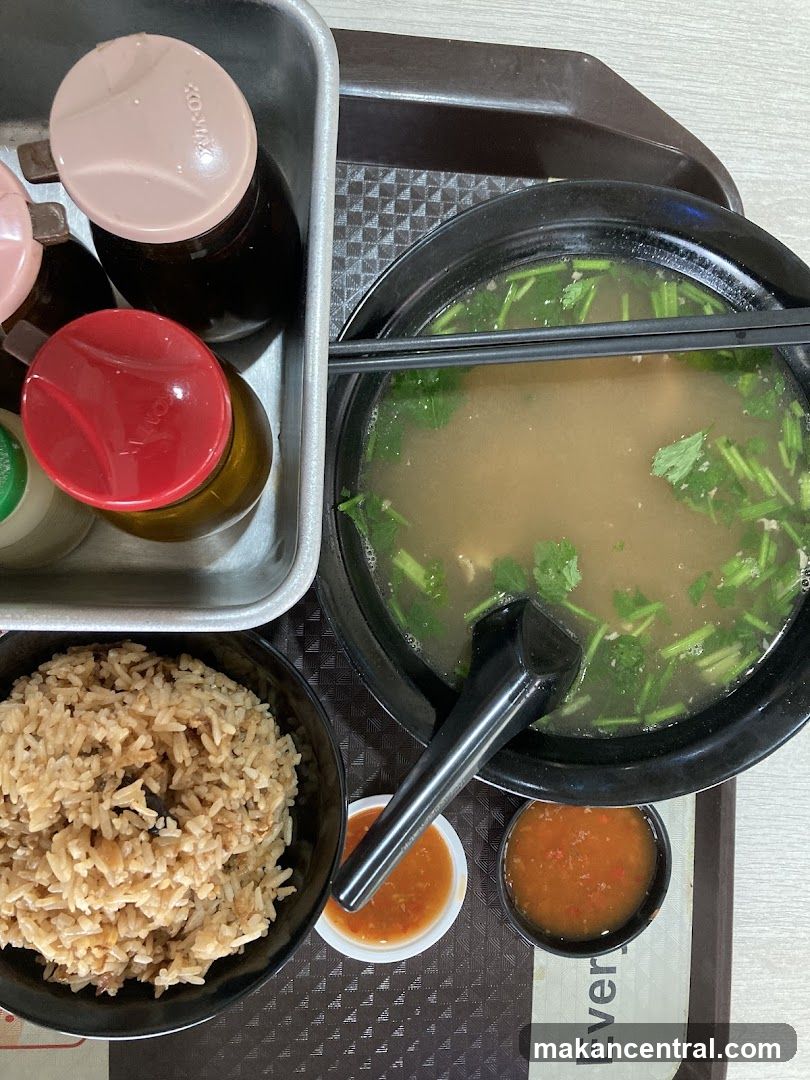 Soup and Rice Meal