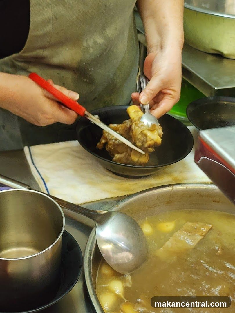 Preparing Meat Dish
