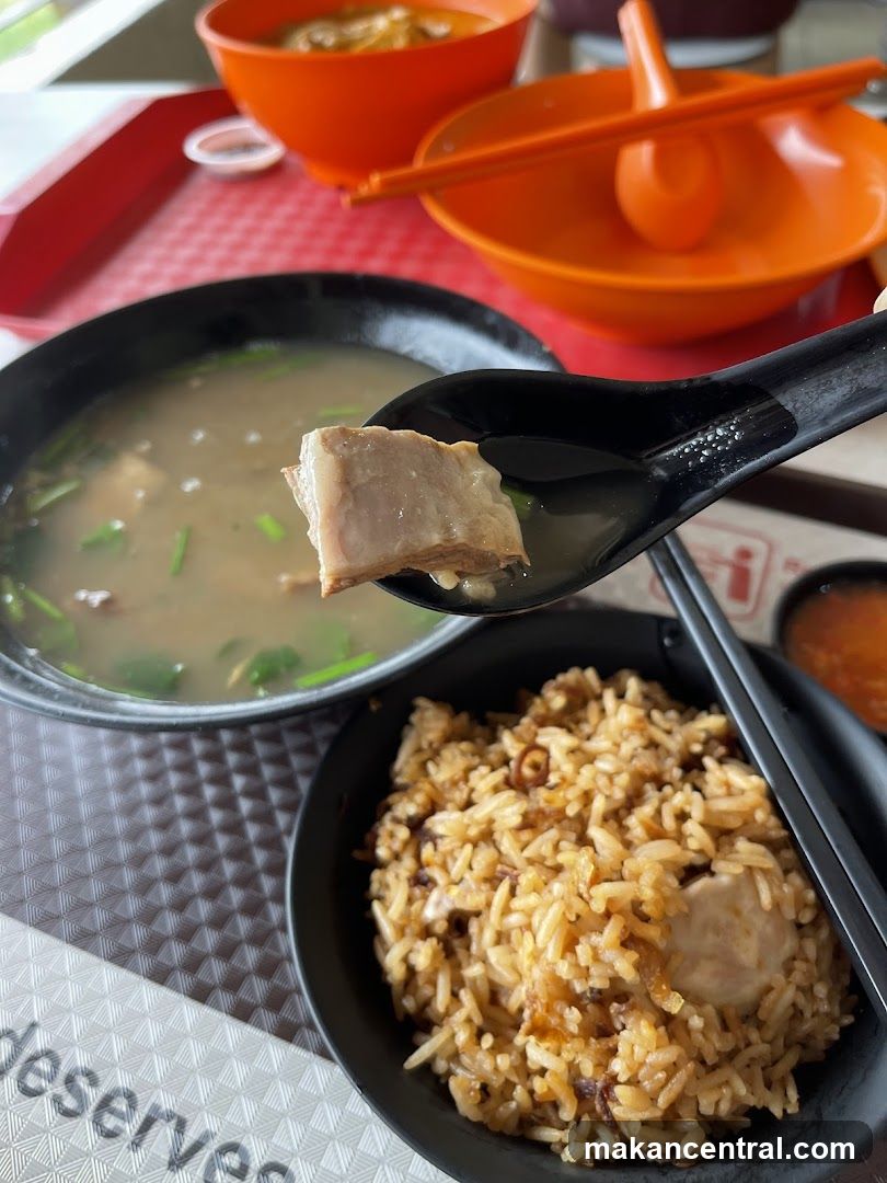 Pork Rib Soup and Rice