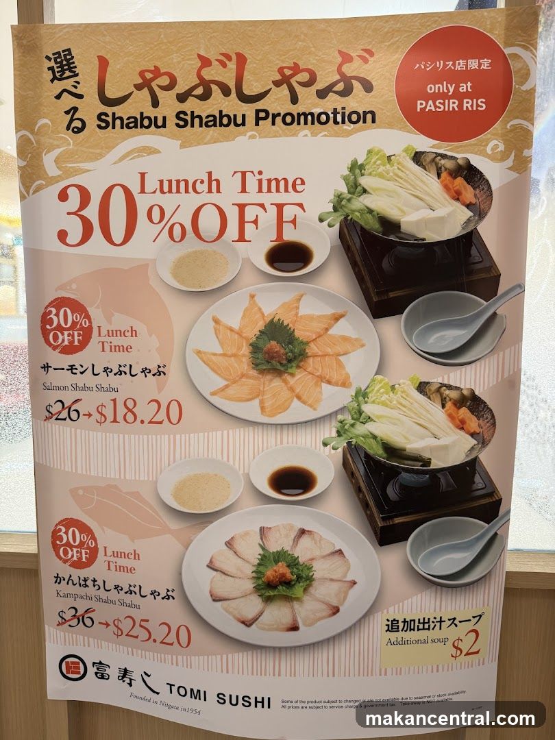 Shabu Shabu Promotion