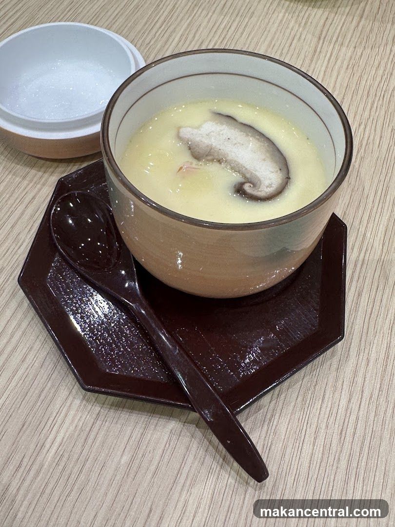 Chawanmushi with Shiitake Mushroom