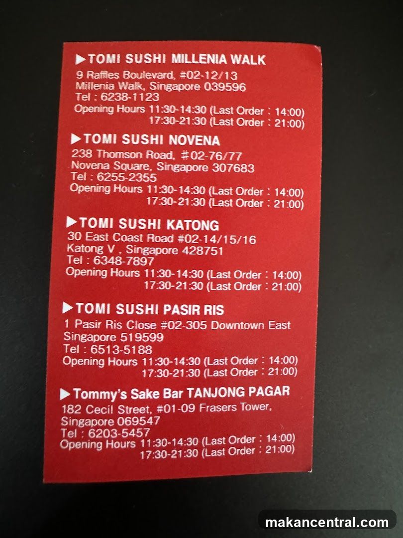 Restaurant Locations and Hours