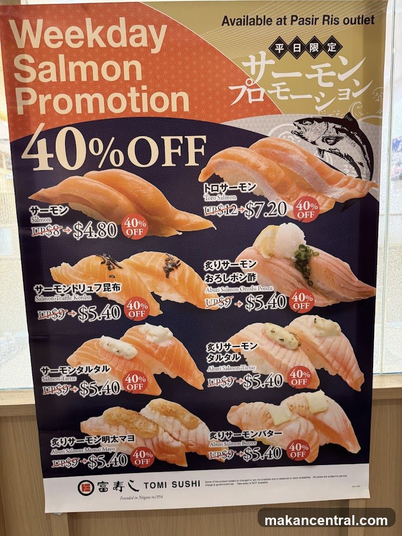 Weekday Salmon Promotion