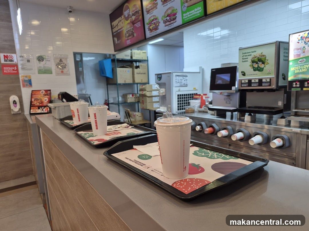 Burger King Counter