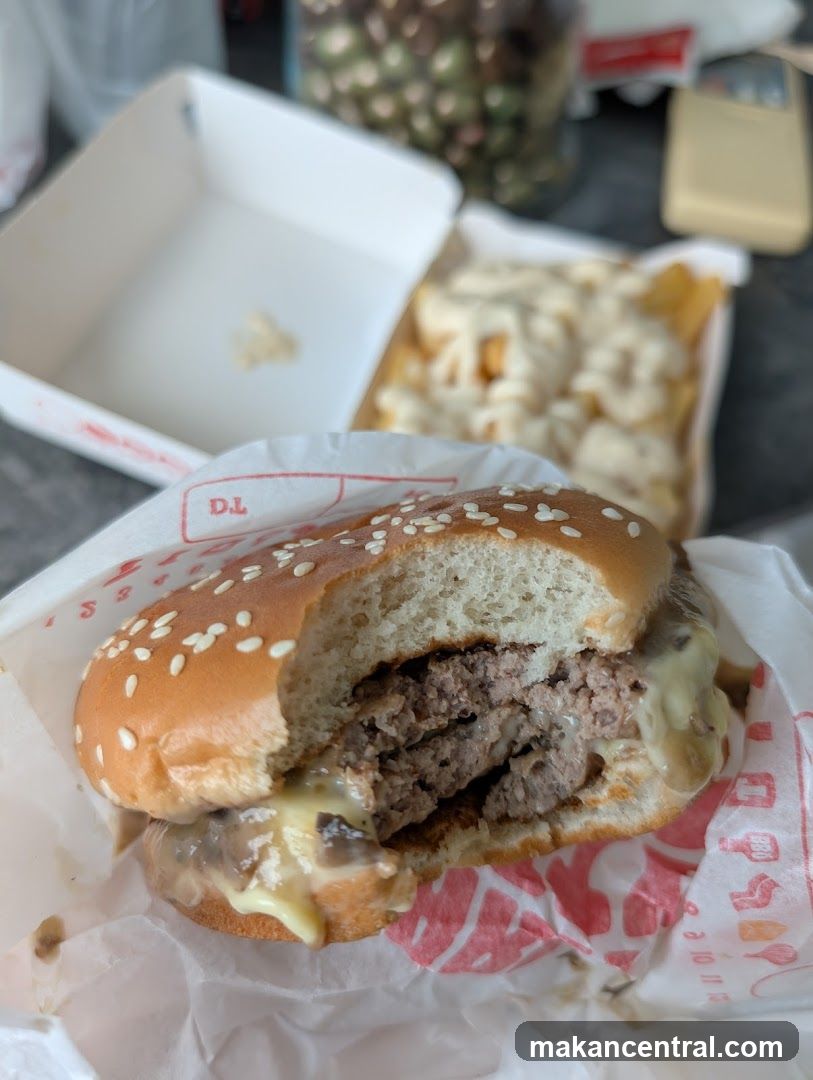 Cheeseburger and Fries
