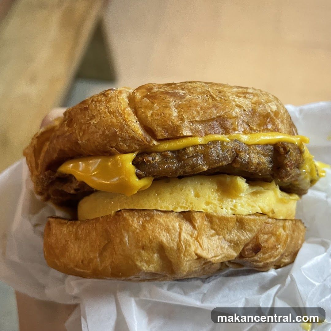 Croissant Breakfast Sandwich