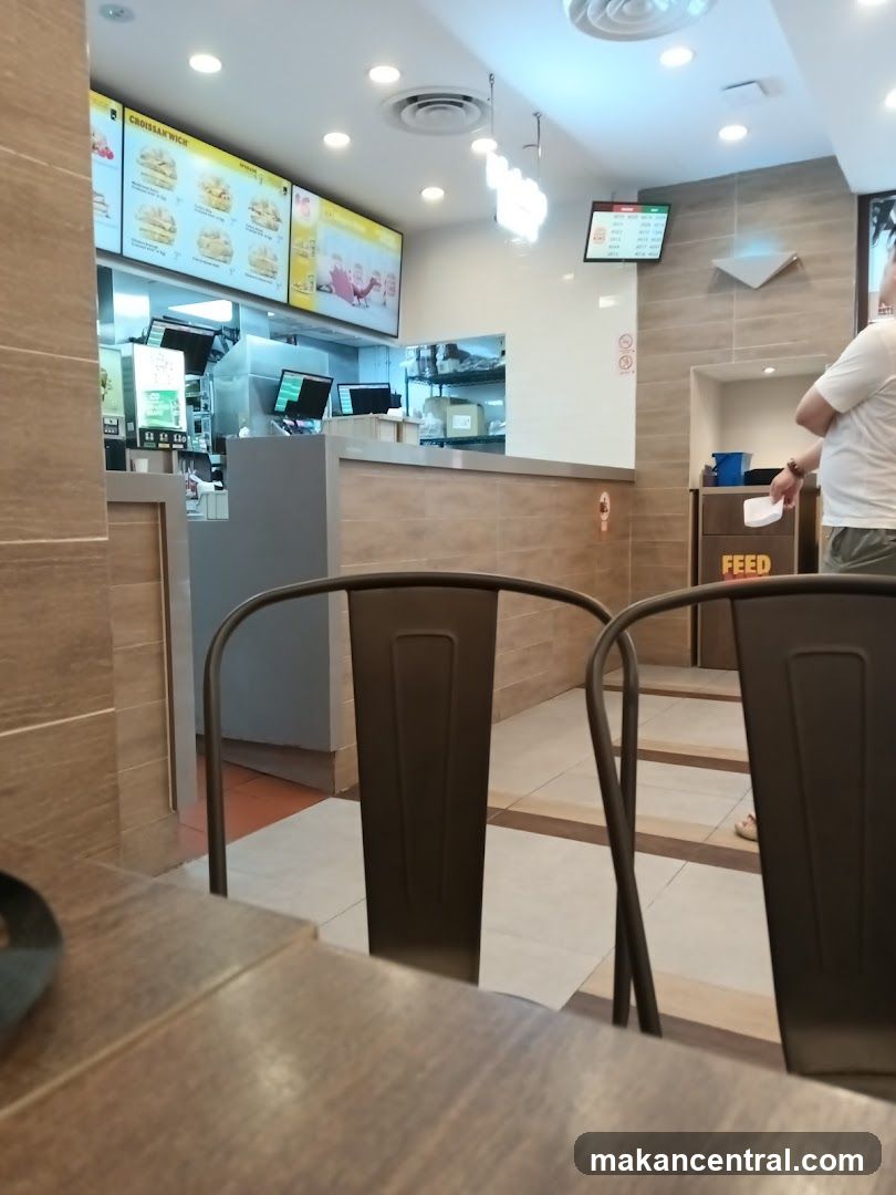 Fast Food Restaurant Interior