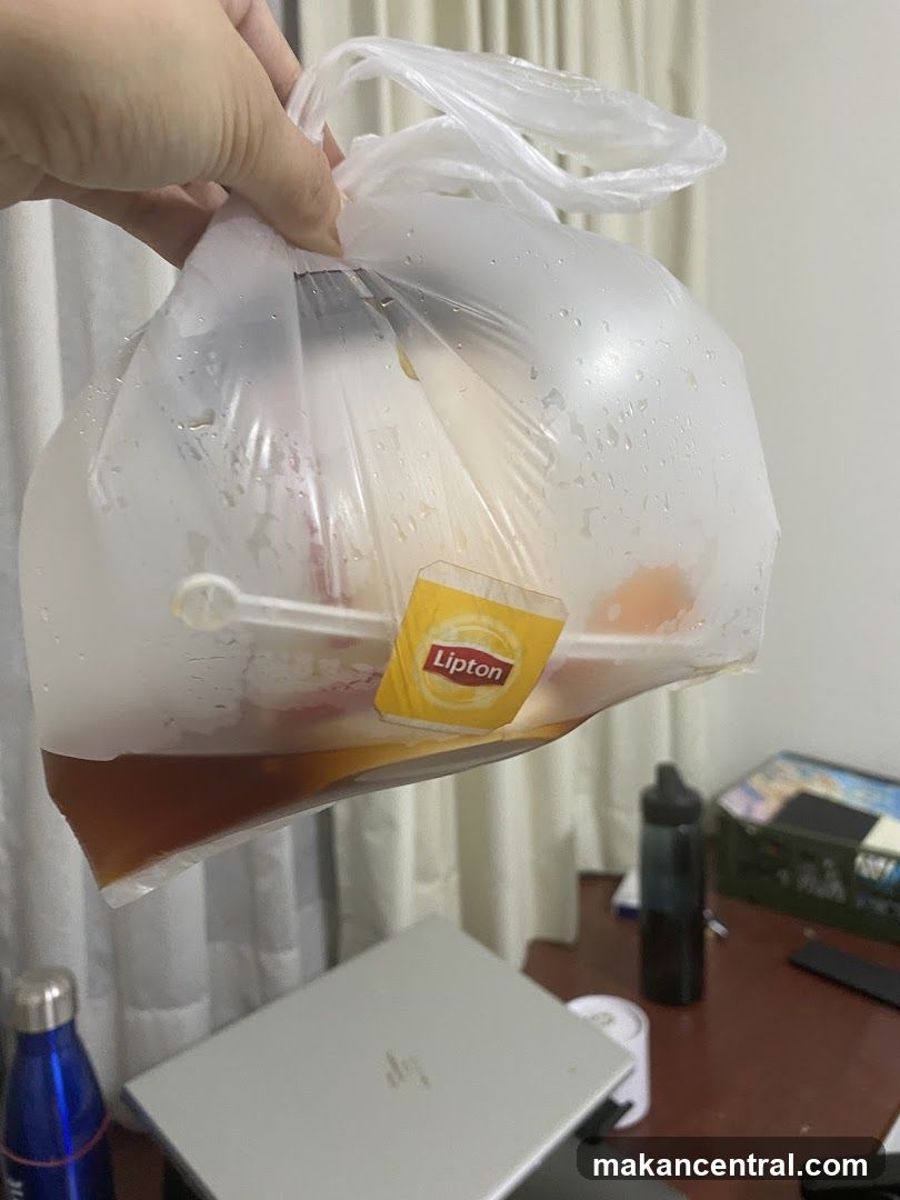 Takeout Bag with Lipton Tea Bag