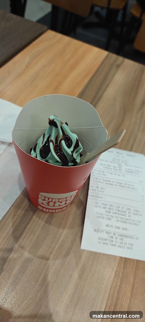 Burger King Sundae