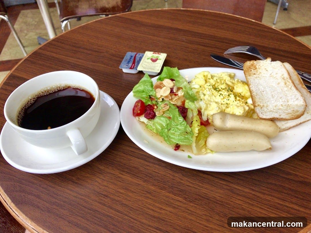 Breakfast Plate with Coffee