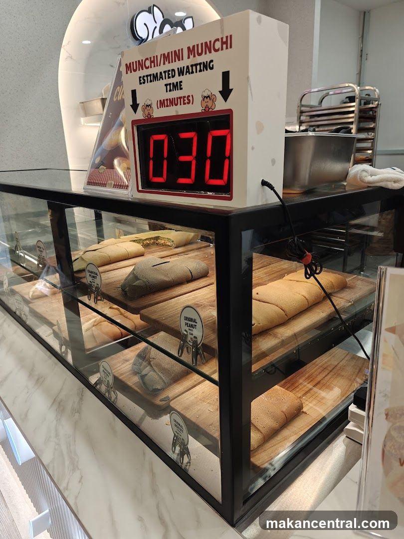 Munchi/Mini Munchi Waiting Time Display