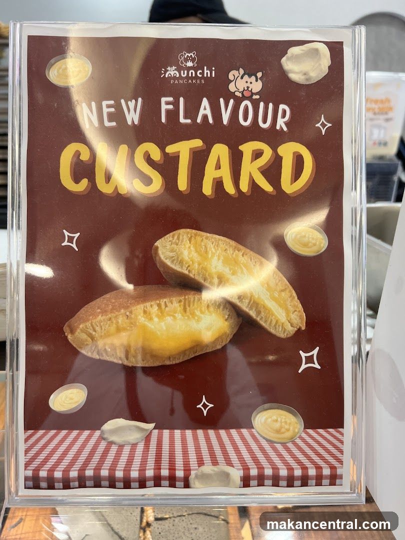 Munchi Pancakes New Custard Flavour Poster