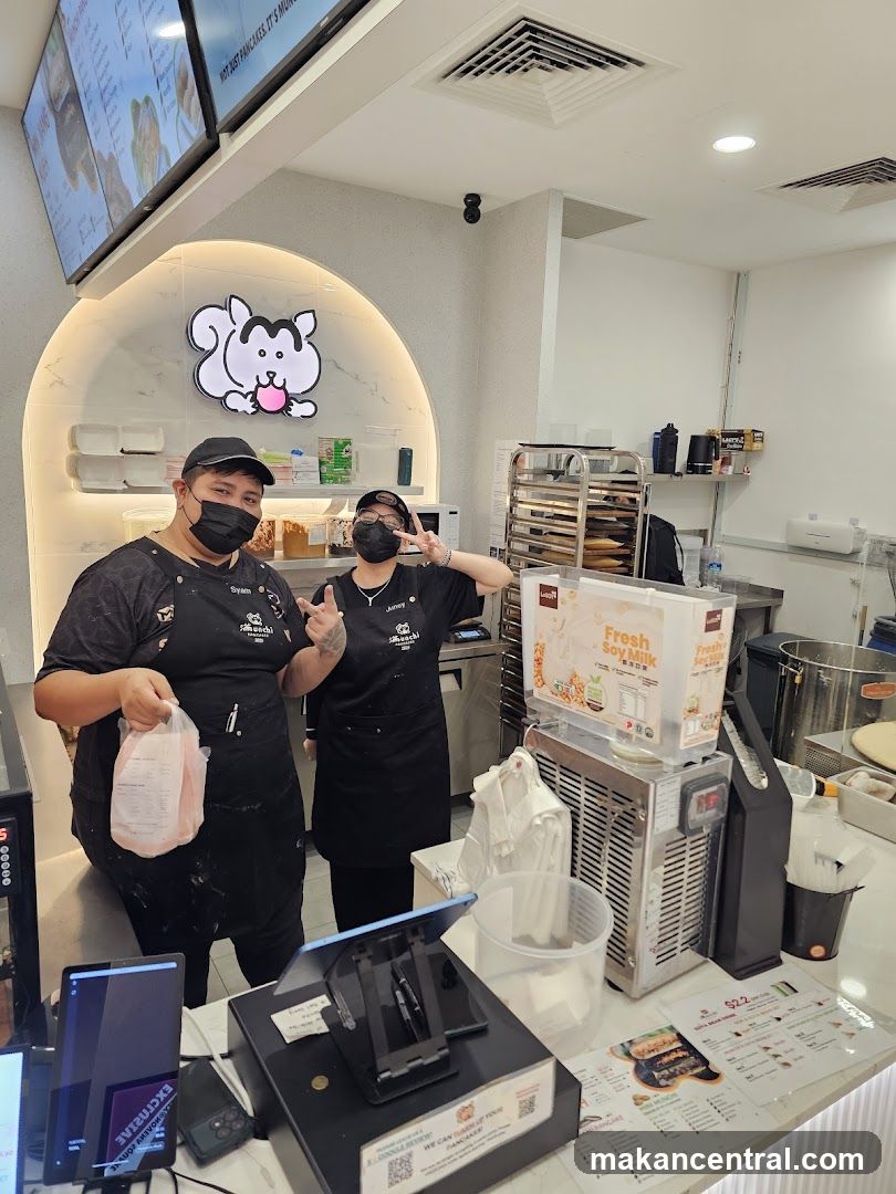 Staff at a Pancake Shop