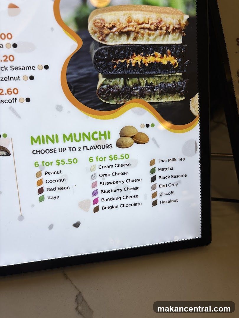 Mini Munchi Menu