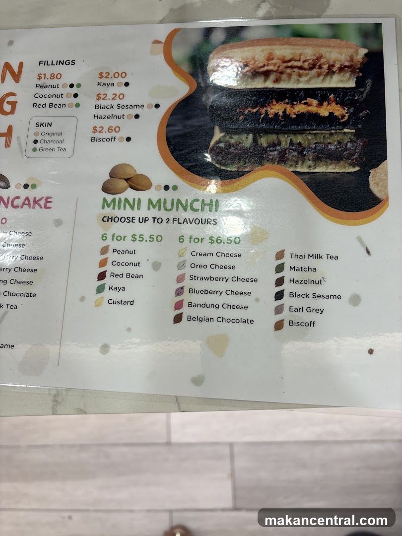 Mini Munchi Menu