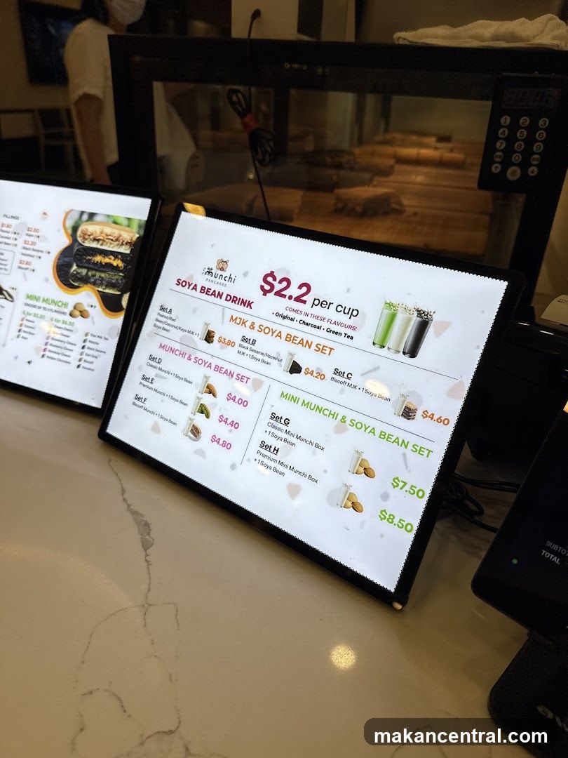 Munchi Pancakes Menu