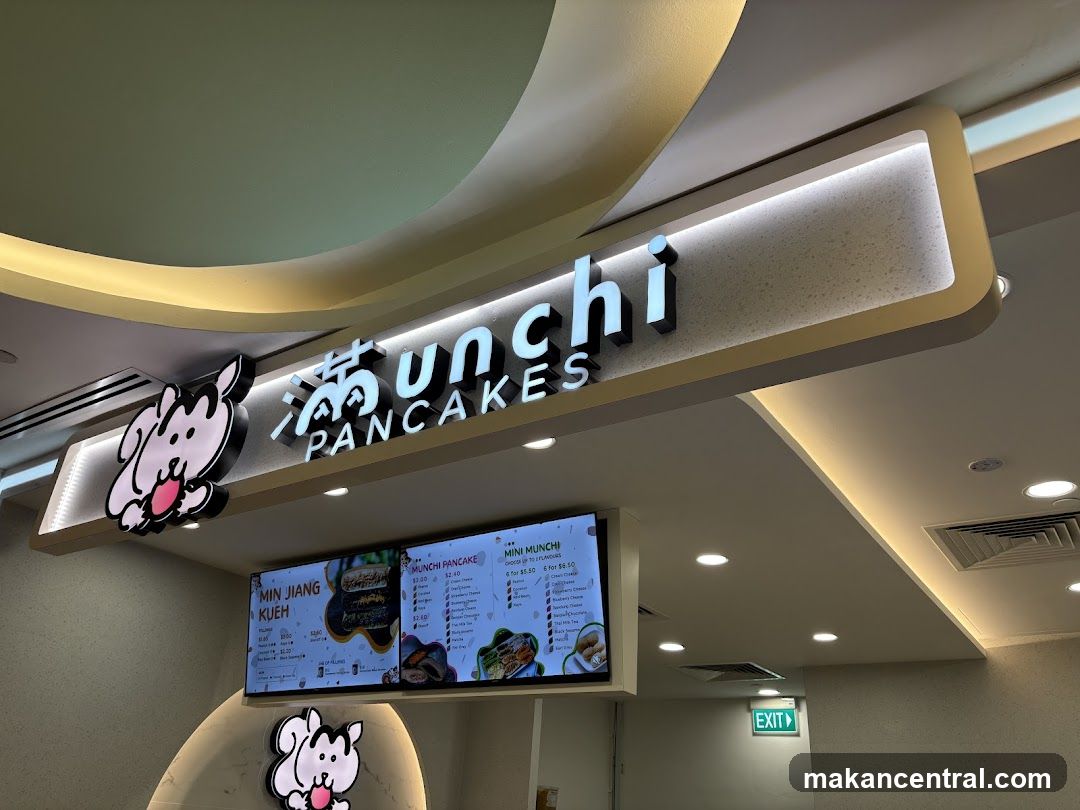 Munchi Pancakes Menu