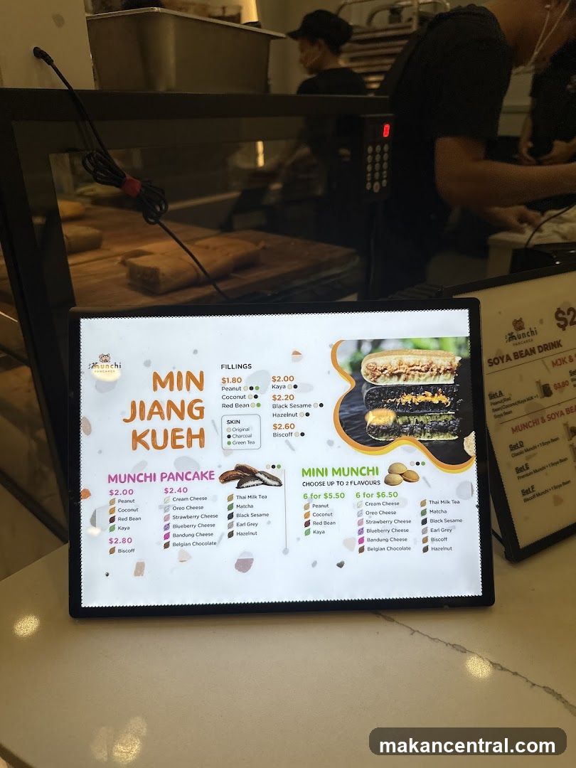 Min Jiang Kueh Menu