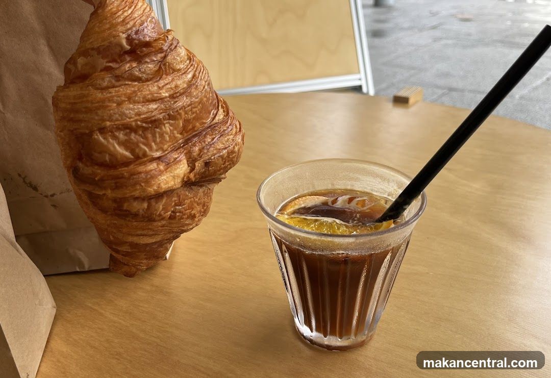 Croissant and Coffee