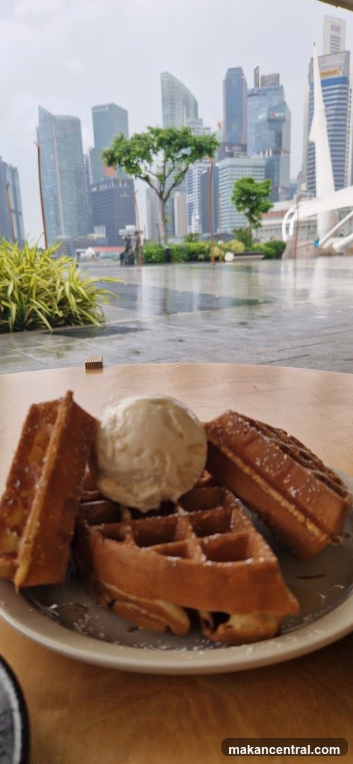 Waffles with Ice Cream