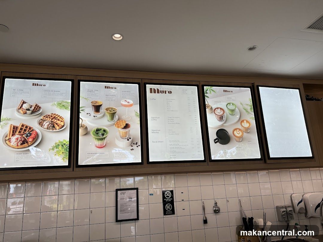 Moro Coffee Menu