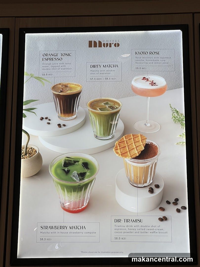 Coffee Menu