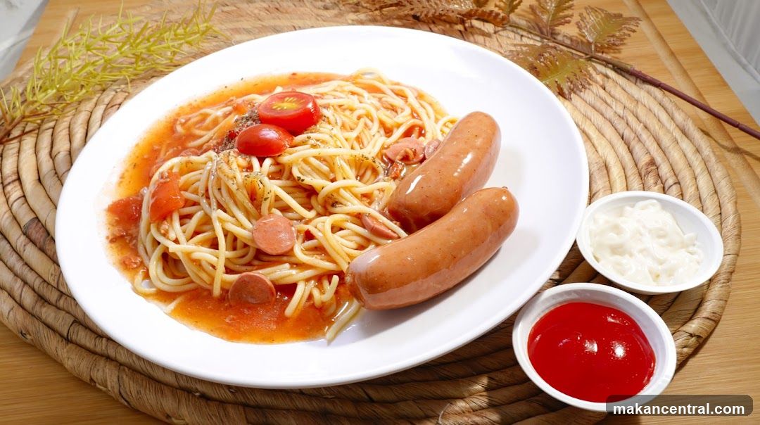Spaghetti with Sausages
