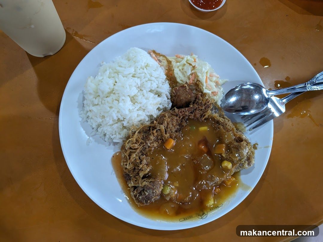 Chicken Chop with Rice