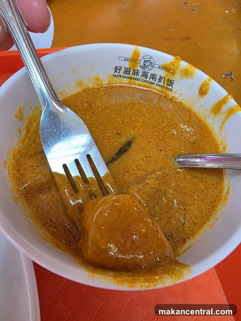 Curry with Chicken Chop Rice