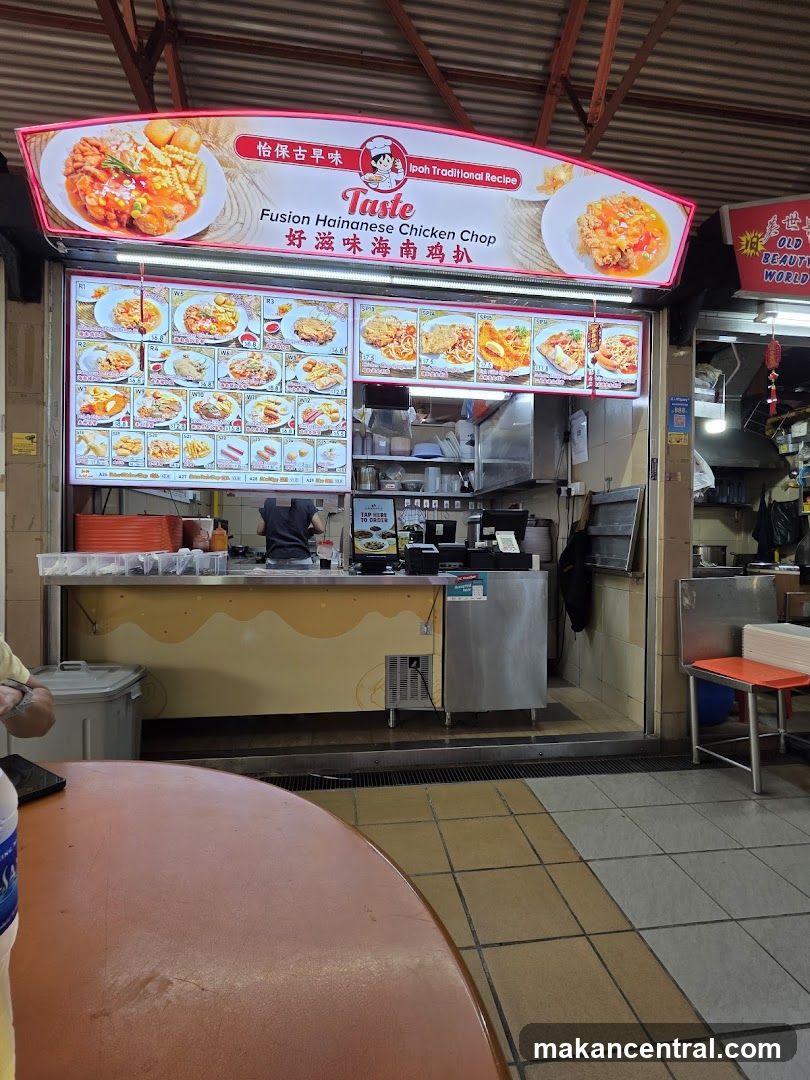 TASTE Fusion Hainanese Chicken Chop