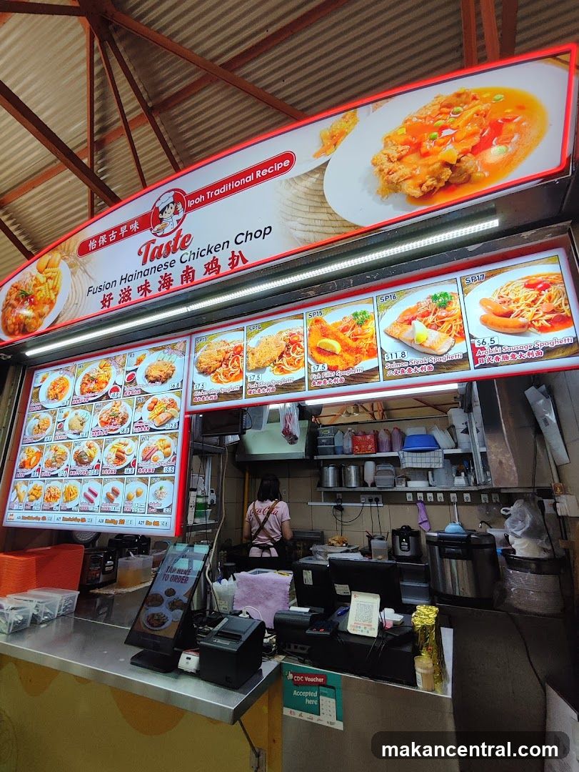 Fusion Hainanese Chicken Chop Stall