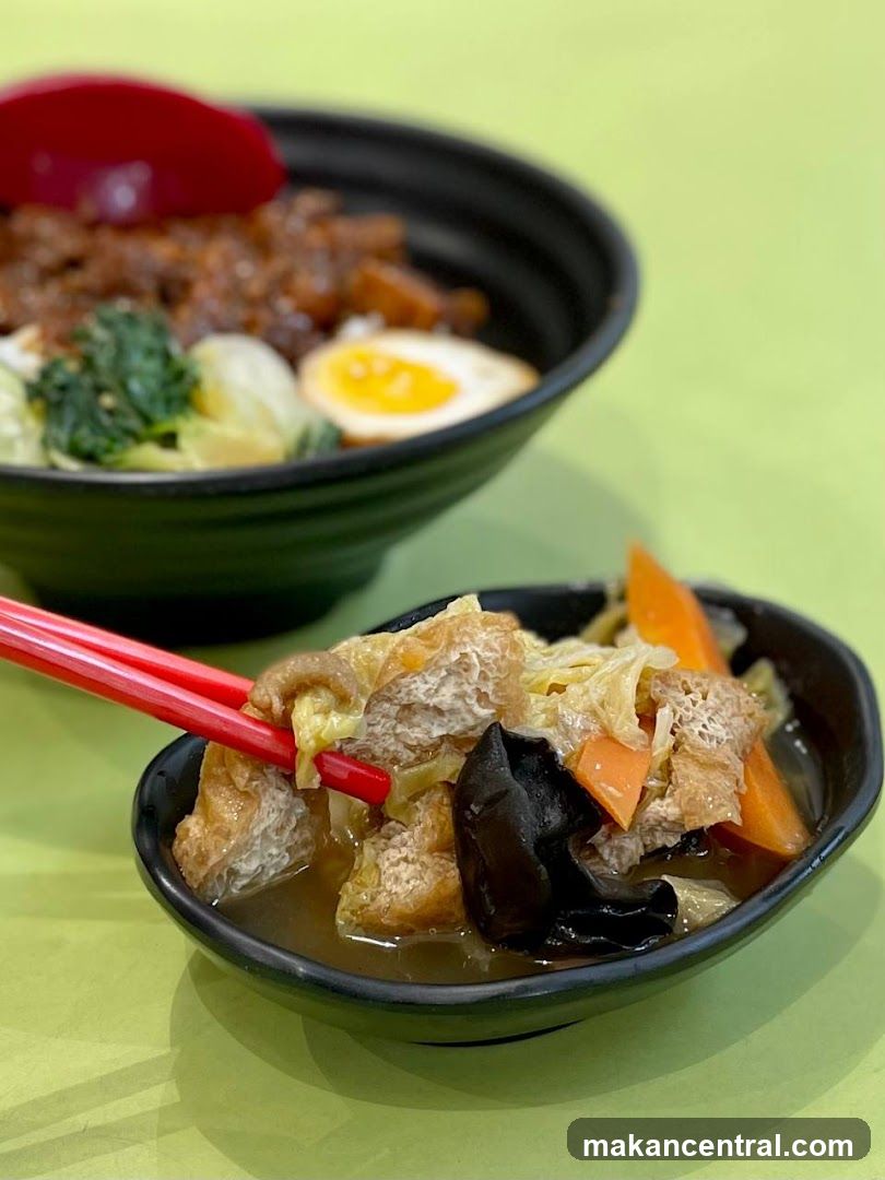 Braised Pork Rice and Vegetable Stew