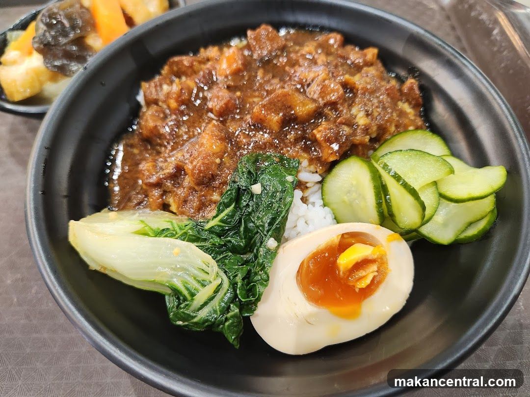 Braised Pork Rice Bowl