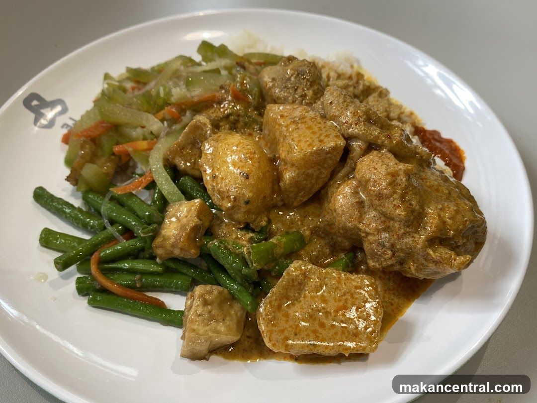 Curry with Rice and Vegetables