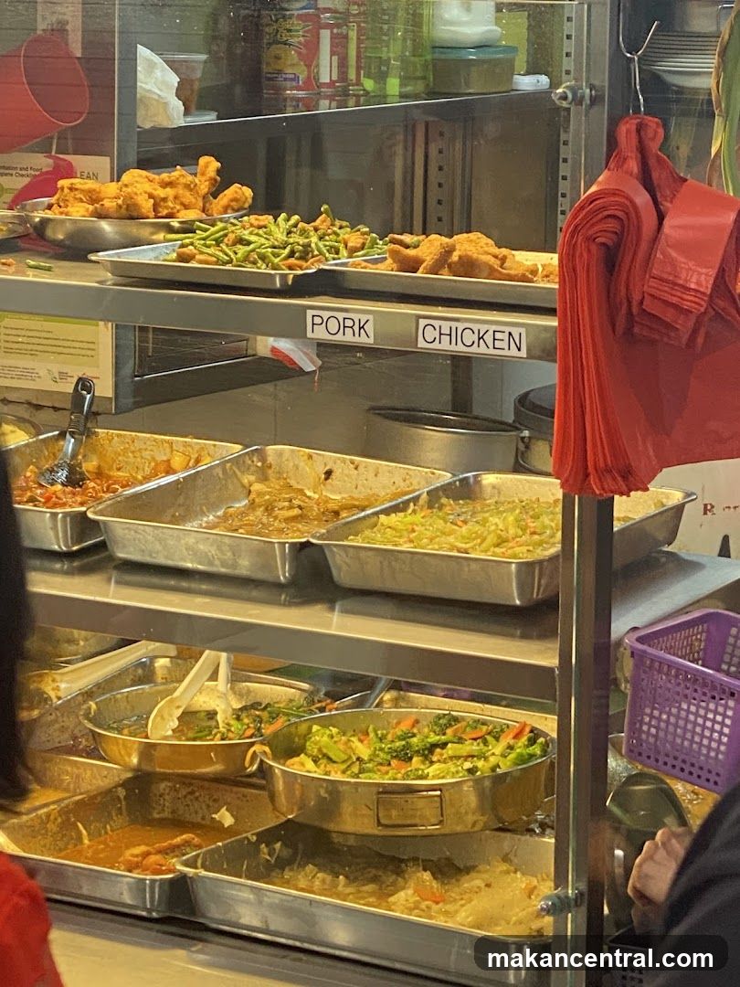 Food Stall Display