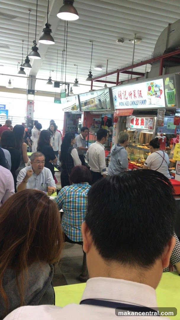 Busy Food Stall