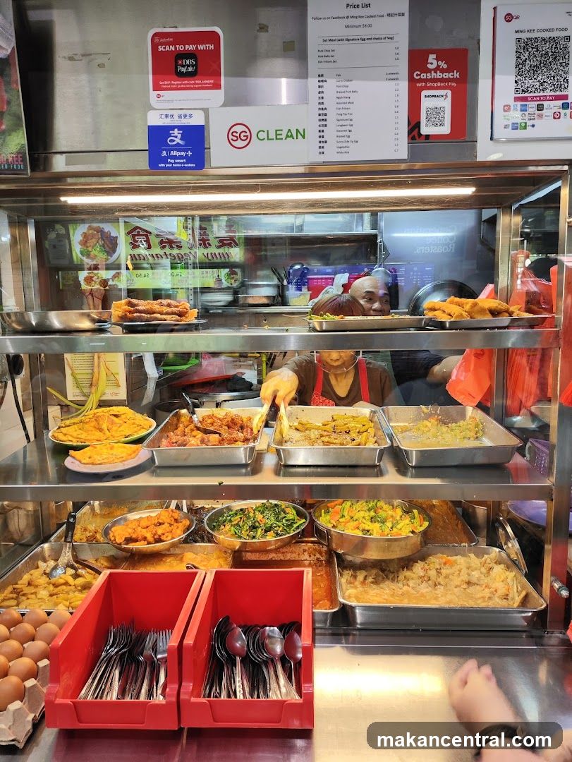 Food Stall Display