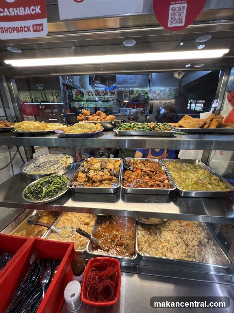 Food Stall Display