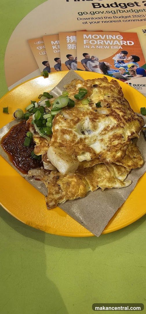 Fried Omelette Dish