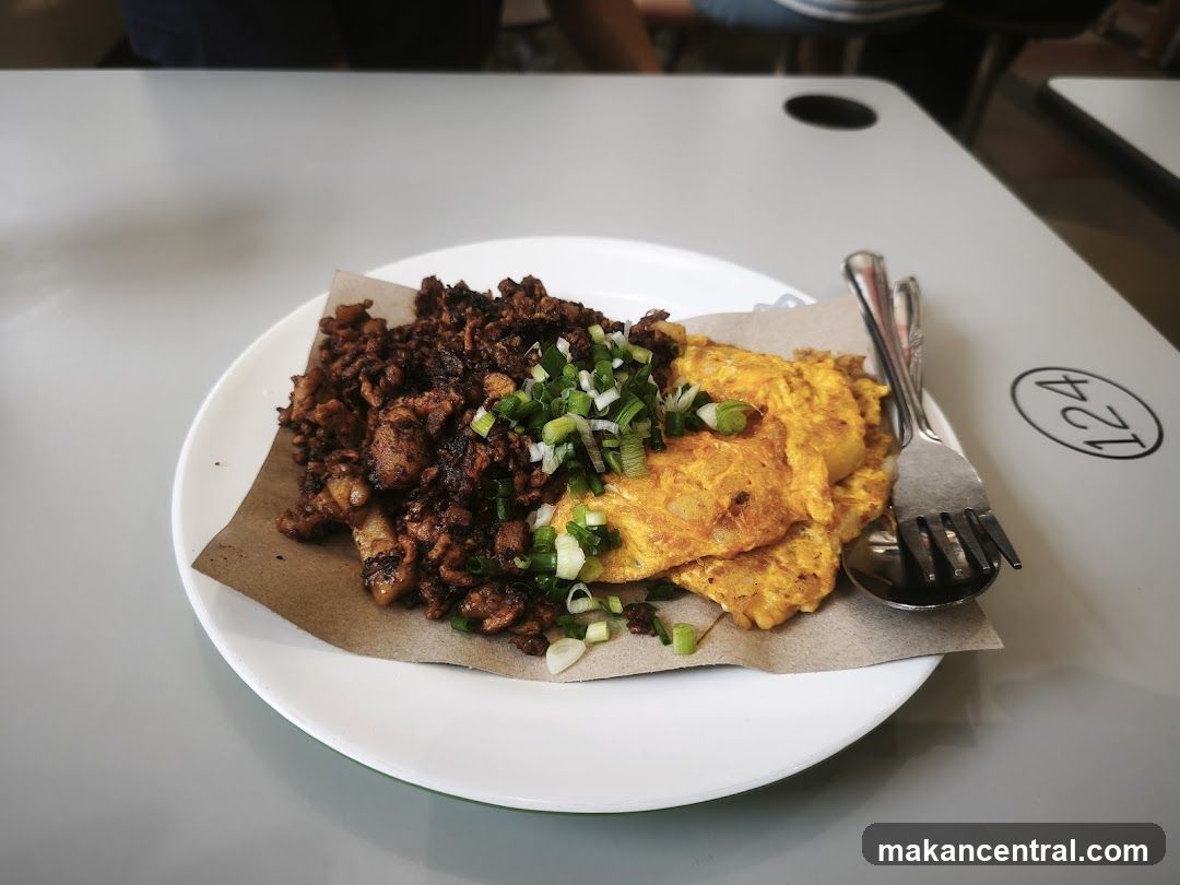 Fried Rice and Omelette