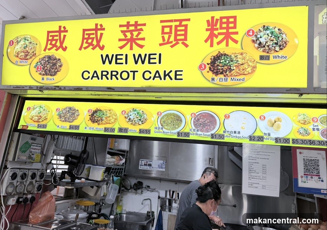Wei Wei Carrot Cake Stall